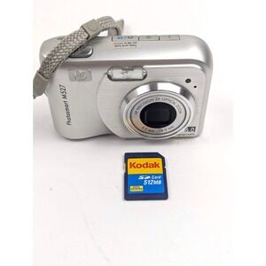 HP Photosmart M527 Silver Digital Camera 6.0MP 3X